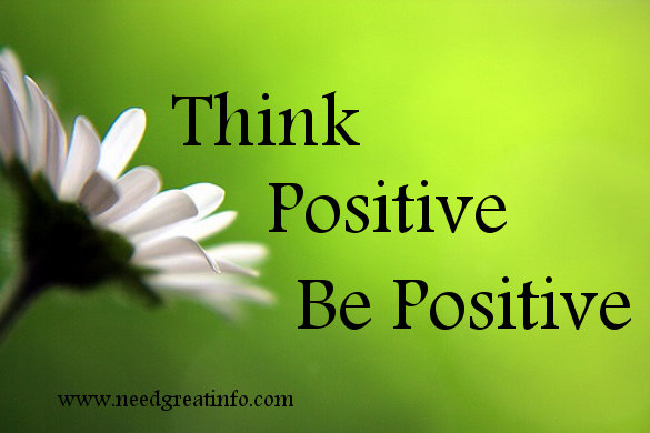 Think Positive, Be Positive